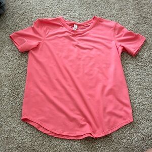 Lululemon sculpt short sleeve size 4 pink